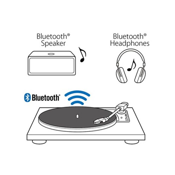 Platine vinyle - TEAC - TN-180BT/A3 - Bluetooth - 3 vitesses - Noir