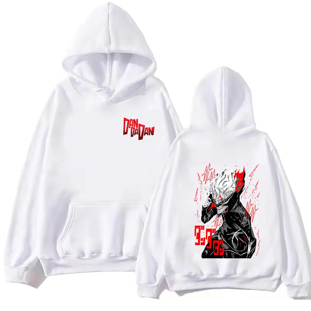 Dandadan Okarun Japanese Animation Hoodies Men Fashion Long Sleeve Sweatshirts Women Harajuku Streetwear Sudaderas