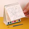 20 Sheet Sketchbook Drawing Picture Book Painting Brush Set Gouache Painting for Students Kids DIY Coloring Book Art Kit