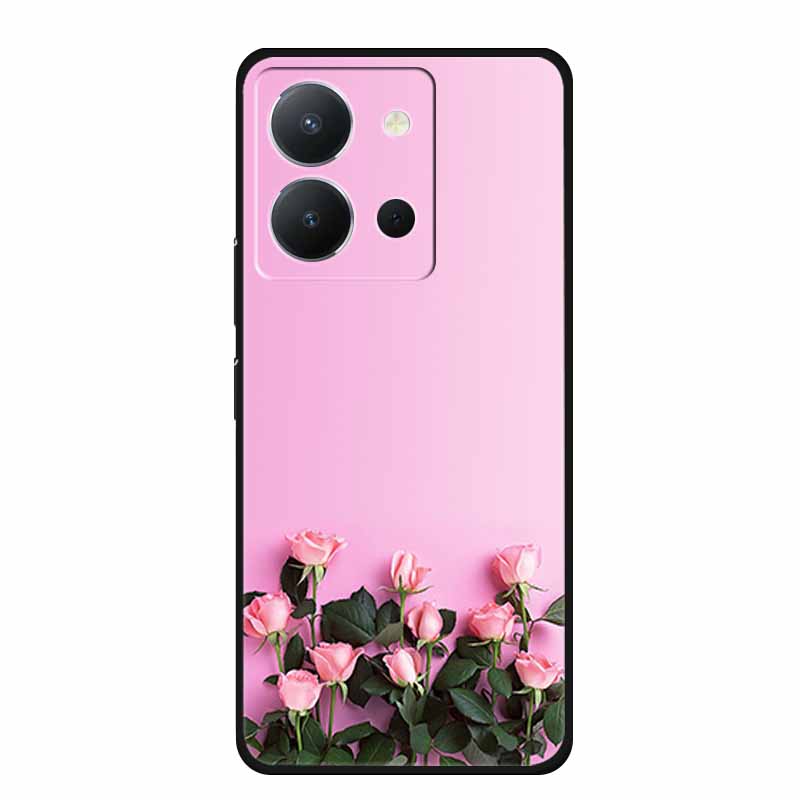 For Vivo Y36 4G Case Animals TPU Soft Cover Silicone Phone Cases For VivoY36 4G Russian Version Shockproof Protector Wolf Coque