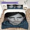 Ellie Williams Game Pattern Bedding uilt Set uilt Cover Pillowcase Home Decoration Birthday Gift (1 * duvet cover + 2 * pillowcase  without core)42