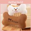 Creative Cartoon Dog Bone Shaped Plush Pillow Cushion Gift For Kids And Teens