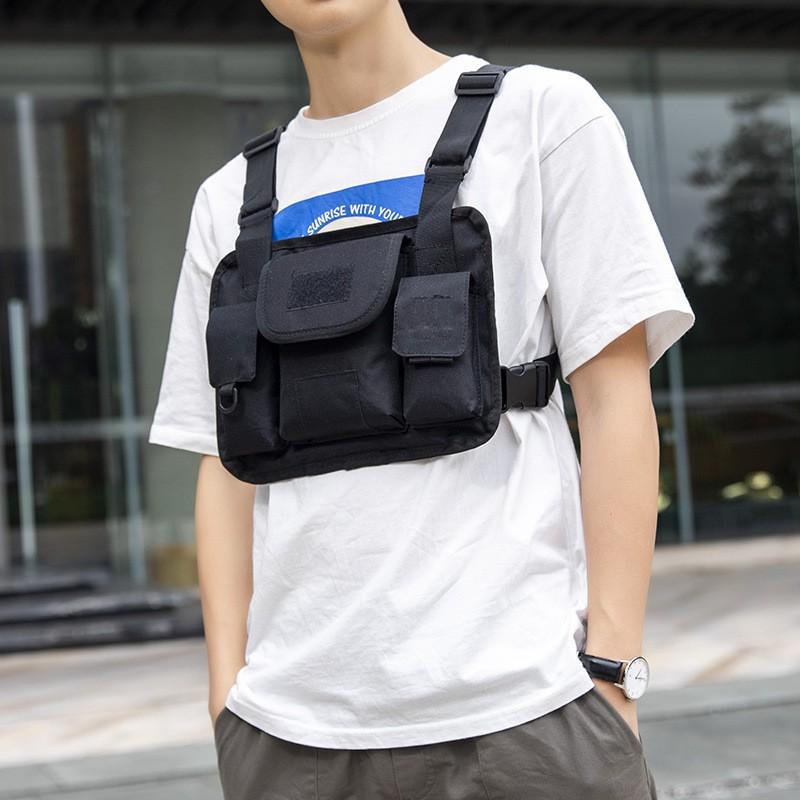 Military Fans Outdoor Sports Water-proof Backpack Portable Fishing Tool Hanging Bag Men Women's Multi-functional Trendy