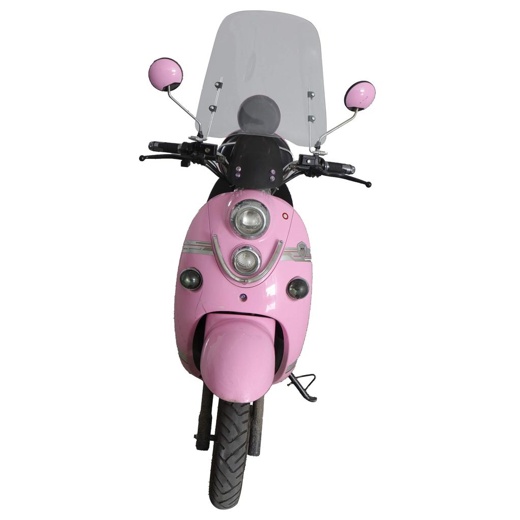Sutekus Easy Installation Windscreen for Scooters and Mopeds, 40cm High, 3mm Thick