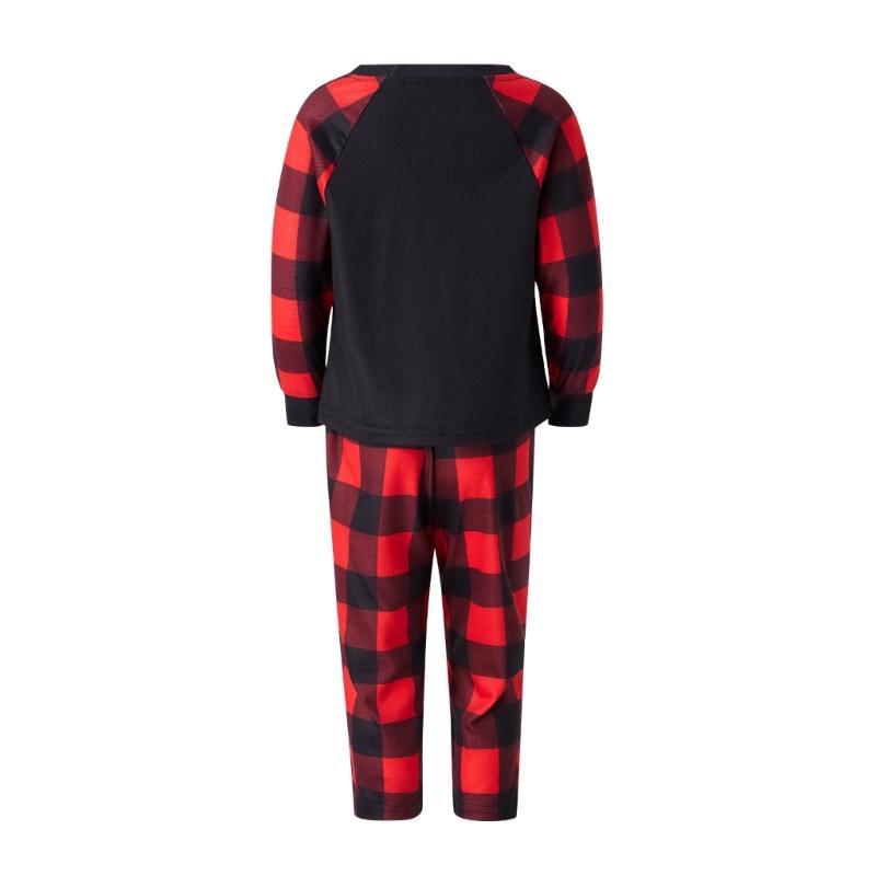 Christmas Family Matching Outfits Mom Dad Kids 2 Pieces Pajamas Set Sleepwear