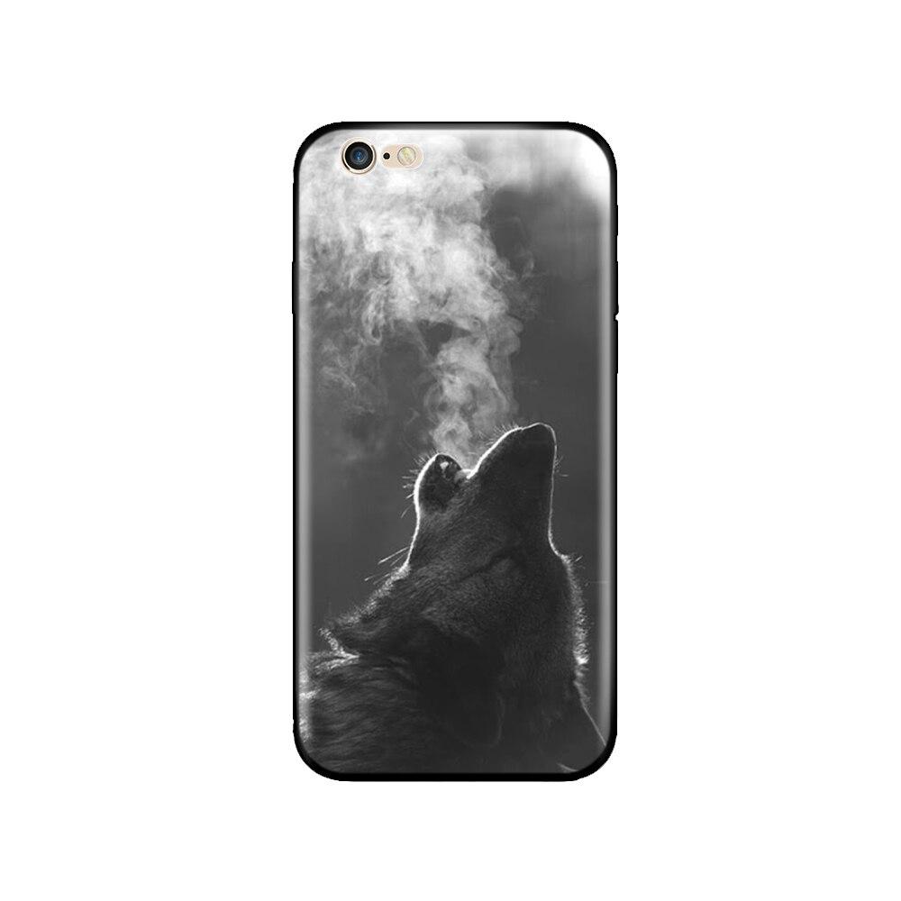 For Iphone 5s 5 S Se 2016 4.0" Case Silicon Soft Phone Cover On Apple iPhone 6s 6 S Plus Funda Coque Shell Bumper Black Tpu Case