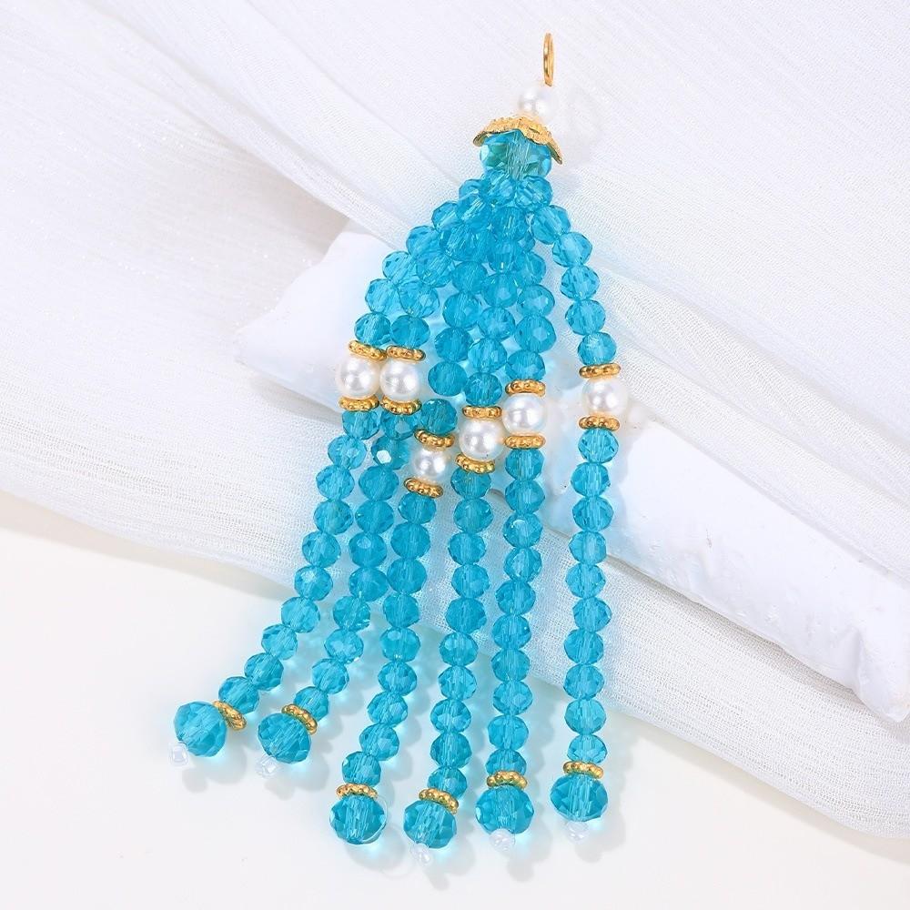 Medium Length DIY Jewelry Accessories Multi-Color Bead Fringe Tassel  Hanfu Bracelet