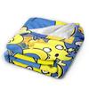 Cartoon Blankets Fleece Spring/Autumn Bfdi Breathable Lightweight Thin Throw Blanket for Home Car Bedspreads