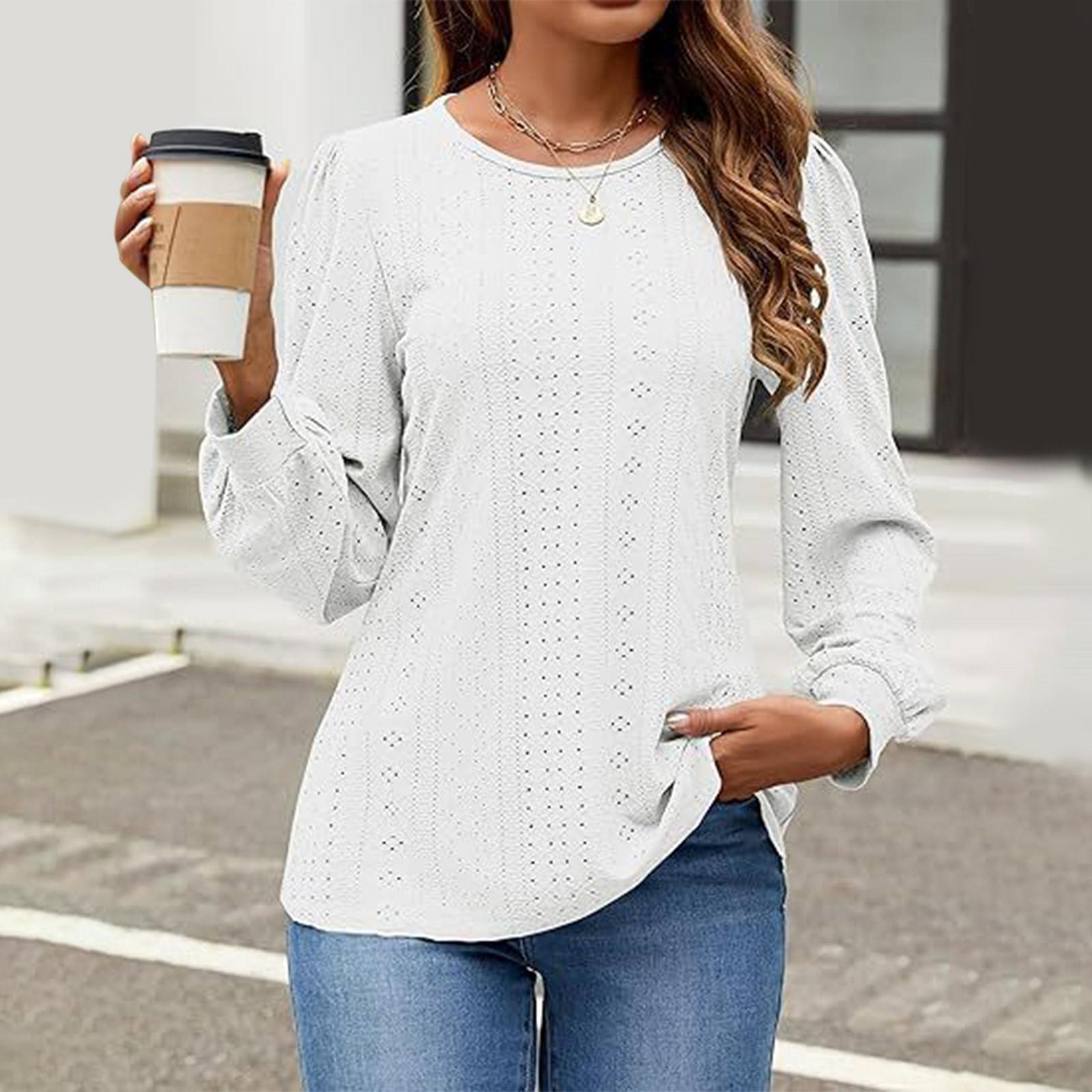 

Свитер с половиной высокого выреза и длинными рукавами для женщин, пуловер, свободная вязаная рубашка в клетку с модным внутренним слоем внизу XL белый