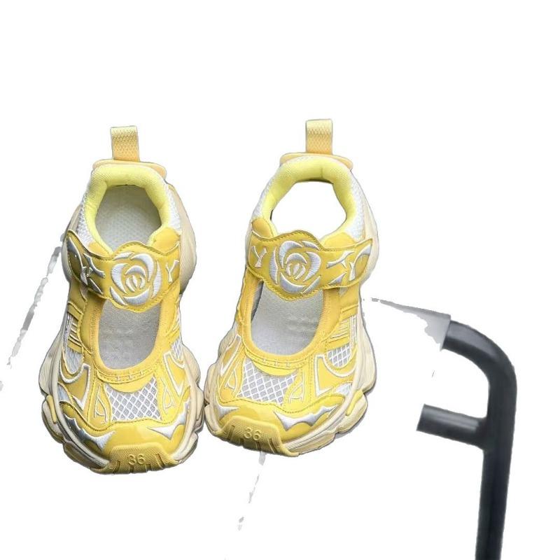 Niche design dad shoes women's platform casual shoes spring new Velcro pair of shoelaces sports