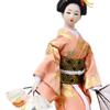 Japanese Kimono Doll Asian Statue Lady Statuette Decorative Collectible Figurine Kabuki for