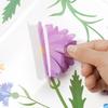 8 Sheets Spring Window Clings Butterfly Flower Hummingbird Window Decals to Prevent Bird Strikes Reusable Static Sticker for Glass Windows