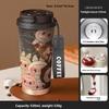 Light Luxury High-end Water-sensitive Pocket Cup Stainless Steel Portable Coffee Cup Large Capacity High Value Niche Thermal Insulation Kettle