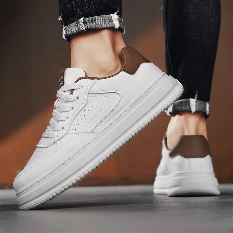 Men's shoes spring and autumn soft-sole non-slip casual shoes fashion Joker outdoor walking shoes youth light sports  board shoe