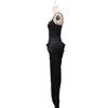 2026 European Style Spring Solid Color Sleeveless Slim-fit Pleated Square Neck Dress