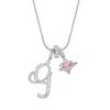 Dopamine 26-Letter Necklace: Light Luxury Collarbone Chain for Women