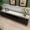 Lace Embroidered Table Runner Fabric Dining Table And Coffee Table TV Cabinet Shoe Cabinet Dust-Proof Towel Cloth