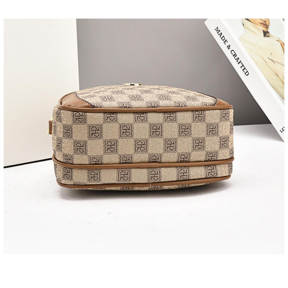 Nová dámská malá kulatá taška, Módní kabelka přes rameno Crossbody