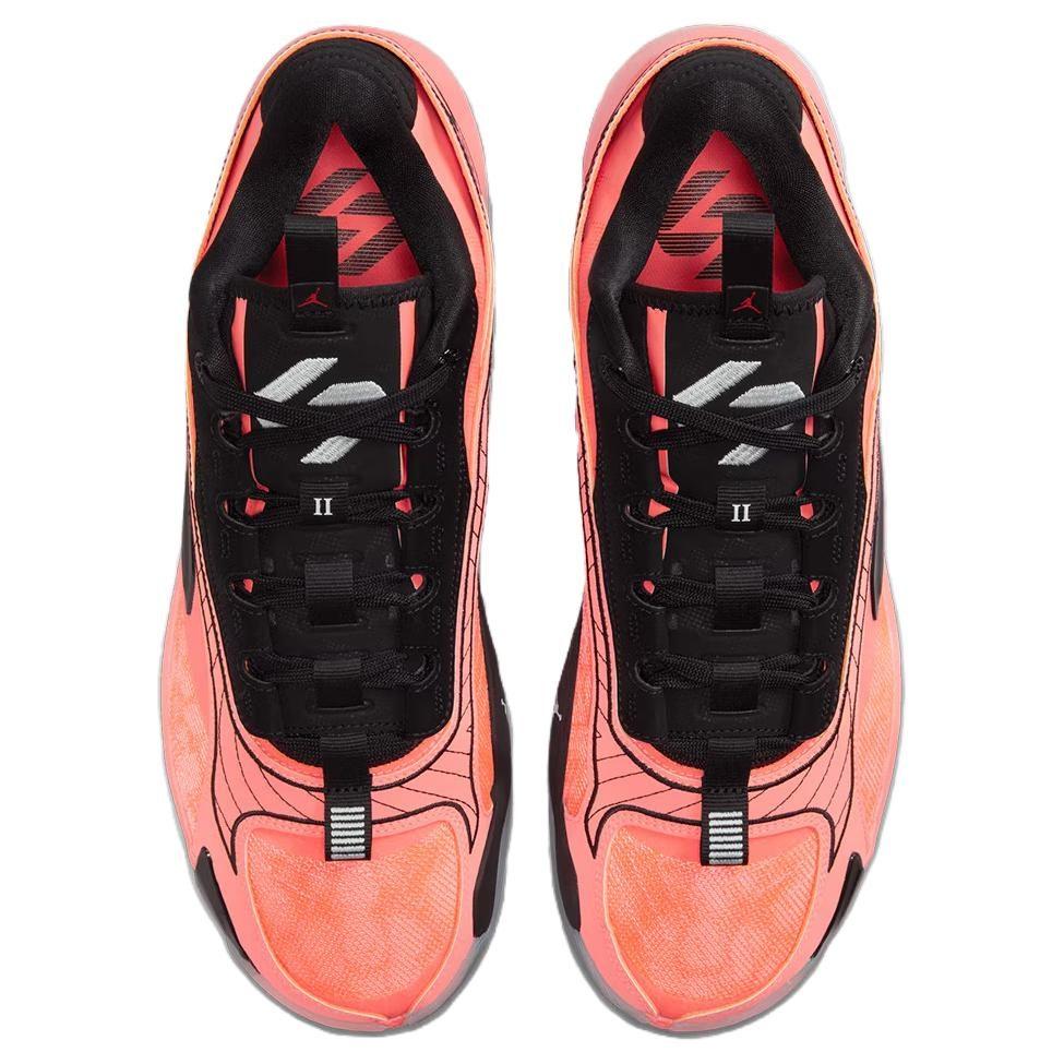 Jordan Luka 2 Cushioning Slip Resistant Cushioning Slip Resistant Low top Basketball Shoes Unisex Orange DX8733-800