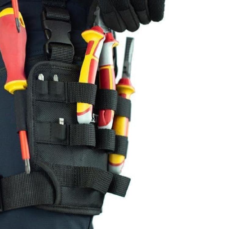 Tool Pouch with Belt Clip Tool Bag for Leg Pocket Pouch Tool Holders for Electrician Automotive Cellphone Holders