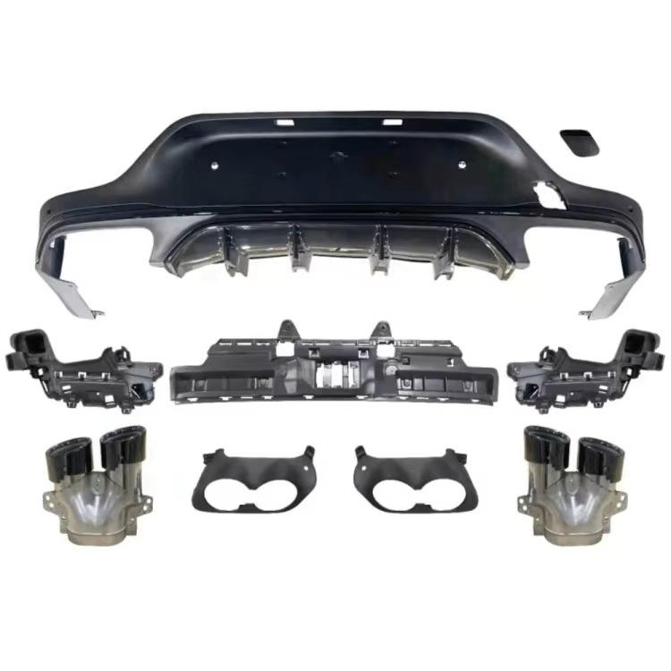 Mercedes-Benz C253 GLC43 AMG Coupe Rear Diffuser