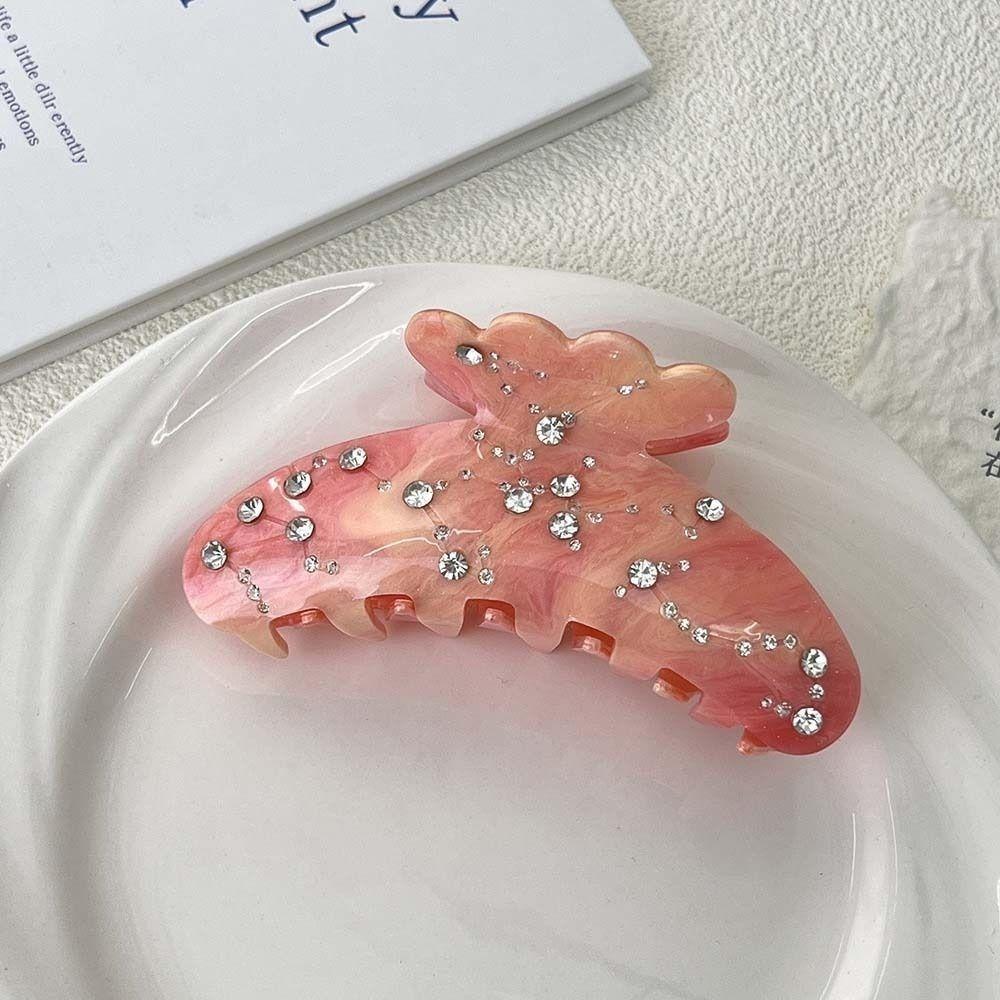 Fish Tail Design Acetic Acid Shark Clip Korean Style Girl Hair Accessories  Summer