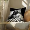 Couple Cats Cushion Cover Soft Short Plush Pillow Cover Smooth Cozy Texture Aesthetic Cushion Case Home Decor