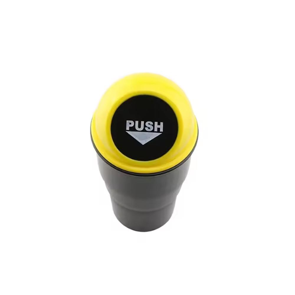 

Car Trash Can Garbage Dust Case For Chevrolet Cruze Malibu Trax Lova Captiva Aveo Equinox for Ford Focus Acessorios жовтий