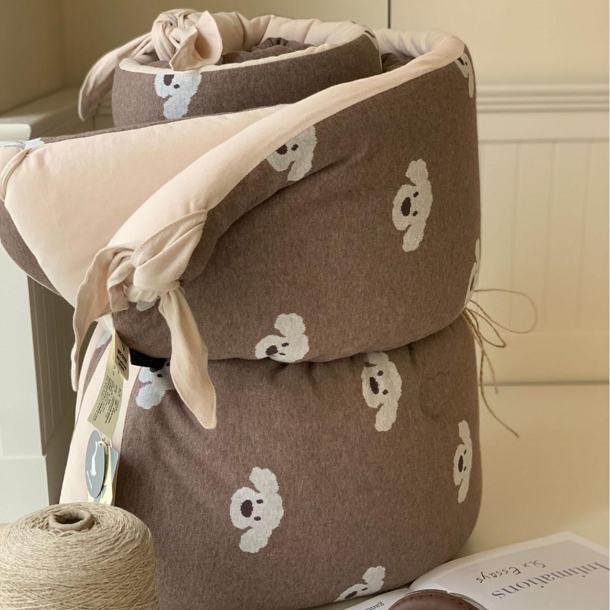 

Rabbit Ears Khaki Cotton Jersey Quilt with Polyester Fiber - 2 Meters 150*200cm Spring-Autumn Quilt 3.5 lbs