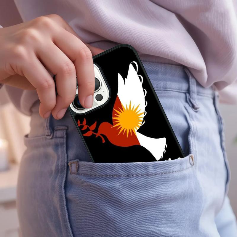 Yazidi Flag Ezidxan Phone Case For iPhone 17 Air 15 16e 14 13 Pro Max Coque 12 11 Pro Max PLUS cover