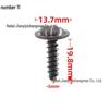 Car Body & Trunk Screw Set with Washers - M4, M5, M6