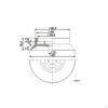 Universal Vacuum Suction Pad Flexible Swivel Cup Rubber for Automation Line,