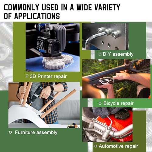 uxcell M5-0.8x25 Hexagon Socket Bolt 304 Stainless Steel Cap Bolt Rust-Free Full Thread Socket Screw for Road Bike Mountain Bike Car Motorcycle 5