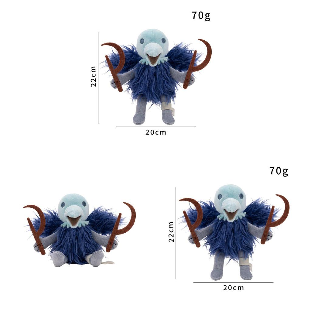 Slay The Spire Cultist Plushie Cartoon Animal Toy With Pp Cotton For Collectors
