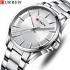 CURREN 8429 Men's Business Casual Quartz Steel Band Wristwatch