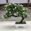 1 buc. Ghiveci cu flori artificiale pentru copac Bonsai Scenă Grădină Nunta Petrecere Balcon Decor Ornament de Crăciun