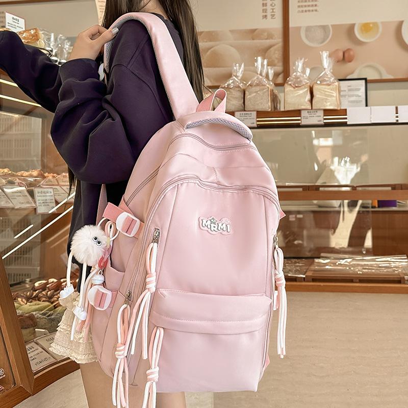 School bag children elementary school students girls junior high school students high school students multi-layer backpack