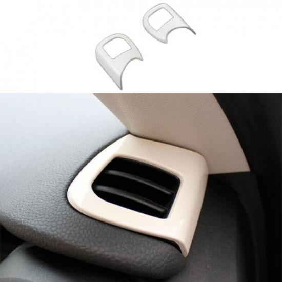 For Mini Cooper Countryman F60 ABS White Dashboard Upper Air Outlet Vent Trim