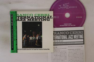 CD FRANCO CERRI - International Jazz Meeting DIW3020 DIW 2009 Japan Obi Jazz Gebruikt