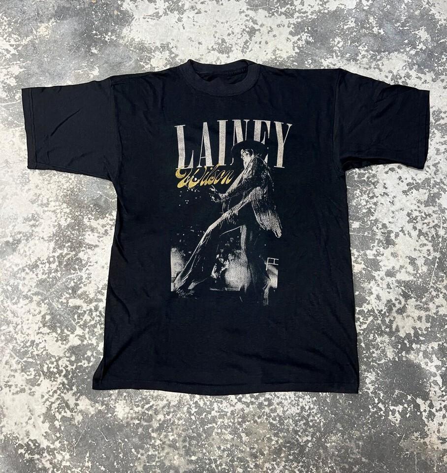 

Lainey Wilson Tour Black Concert Short Sleeve Tee Unisex Shirt UU645 L
