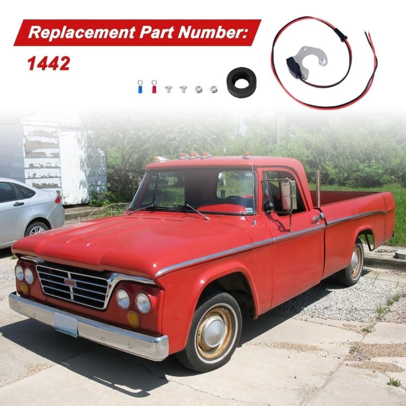 Zündumrüstsatz 1442 für IHC 4-Zylinder Elektronischer Zündspulensatz Automobilzubehör Einfache Installation