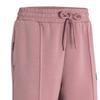 Under Armour Solid Color Drawstring Straight-Leg Casual Sports Pants Women Bottoms Pink 1379066-697