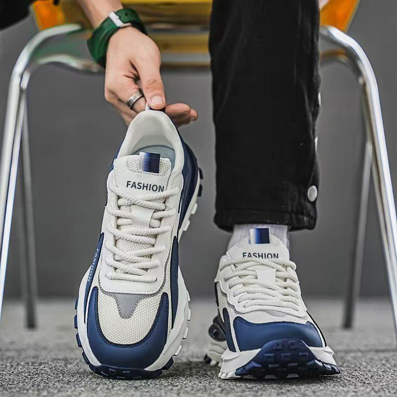 Men's Luxury Sneakers Youth Versatile Hot Sale Casual Sport Shoes Outdoor Lace-up Platform Vulcanized Shoes Tennis Shoes Hombre