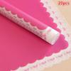 20Sheets Durable Flower Gift Wrapping Paper Waterproof Plastic Ideal for DIY Bouquets and Events