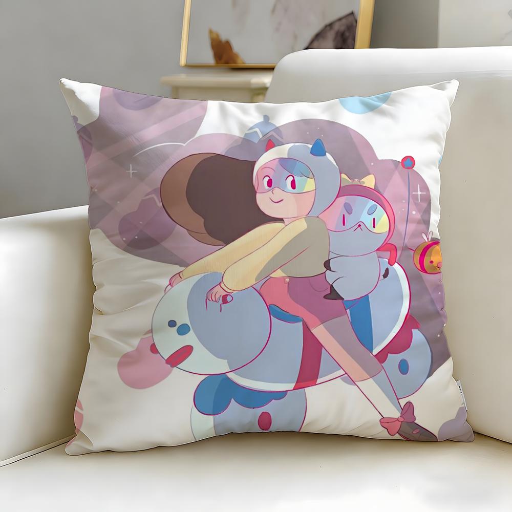 Popular Bbee And Puppycaters Cushion Cover Soft EasyWash Pillow Case Versatile for Couch Bed Travel and Office