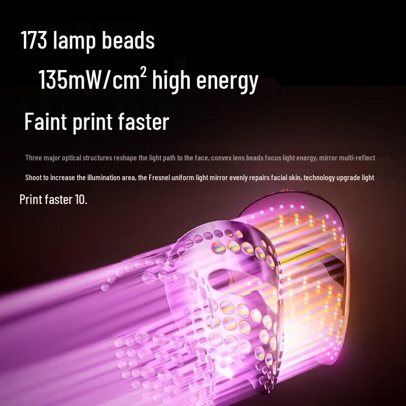 Migoo PRO 2nd Gen Rainbow LED Light Therapy Face Mask