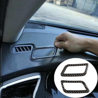 Αυτοκόλλητο με κάλυμμα εξαερισμού για το Nissan X-Trail 2014- Auto Accessories 2Pcs/Set σε στυλ ταμπλό αυτοκινήτου με κλιματισμό