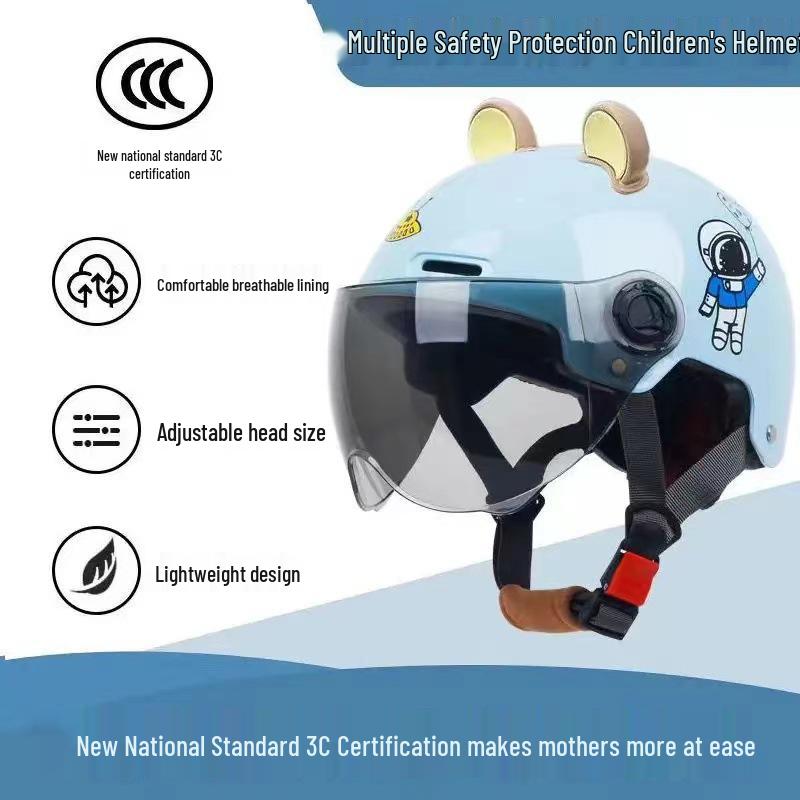 Kindersicherheitshelm 3C-Standard für Elektroroller - Universell passend für alle Jahreszeiten