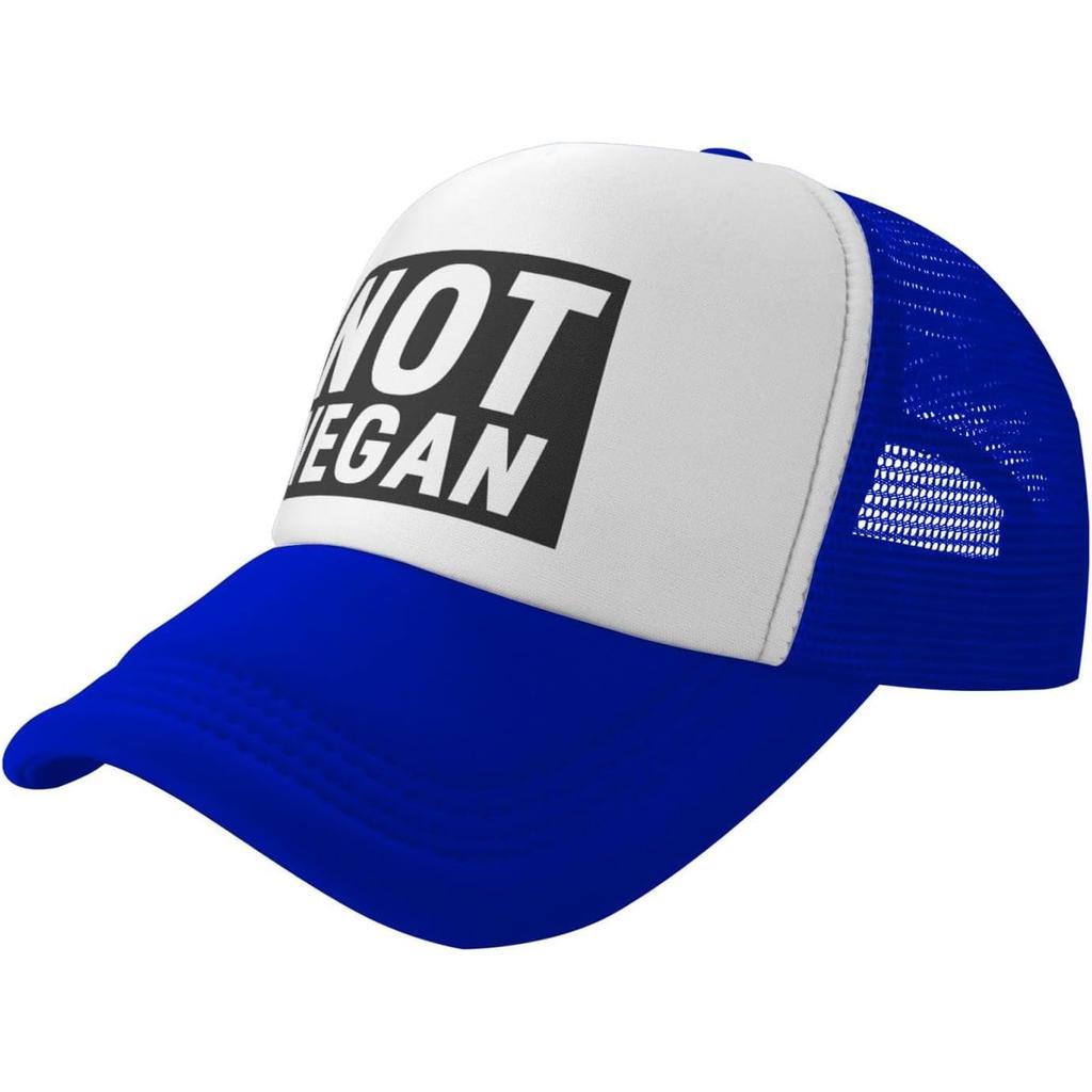 Not Vegan StateUnisext Trucker Hat Breathable Mesh Adjustable Unisex Casual Baseball Cap