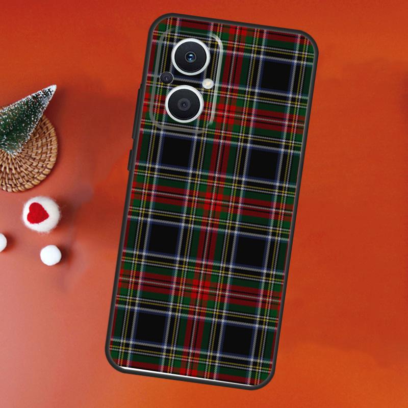 Clan Stewart Dress Tartan Plaid Case For OPPO Find X3 Lite X2 Neo X5 X6 Pro OPPO Reno 10 Pro 8T 5Z 4Z 4 5 6 7 8 Lite Cover